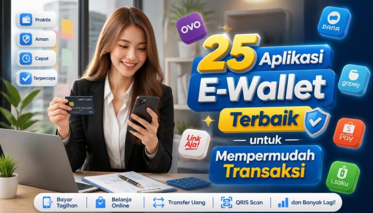 25 Aplikasi E Wallet Terbaik untuk Mempermudah Transaksi