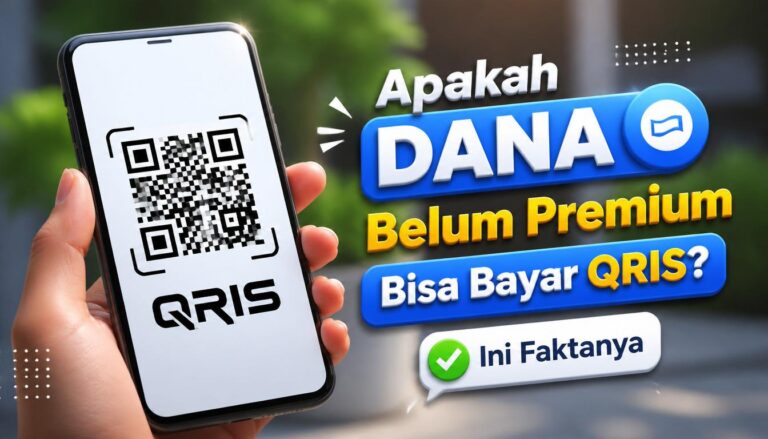 Apakah DANA Belum Premium Bisa Bayar QRIS Ini Faktanya