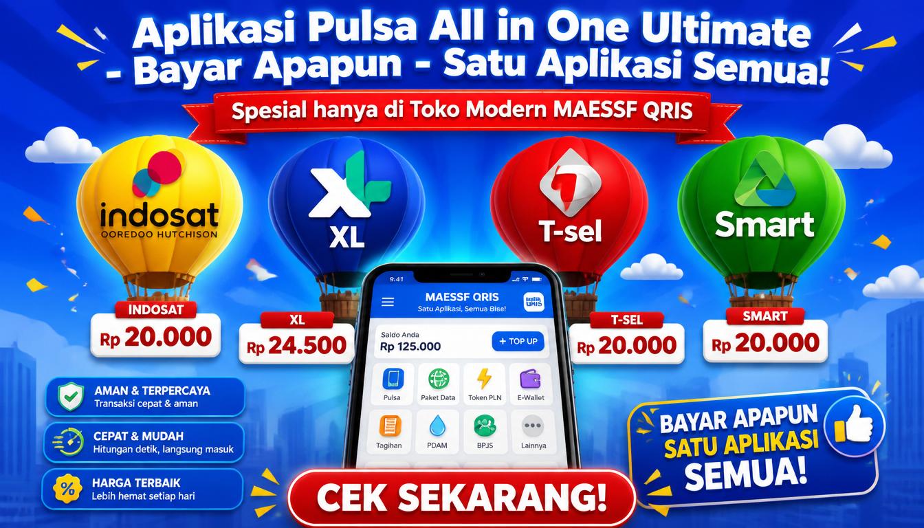 Aplikasi Pulsa All in One Ultimate Bayar Apapun Satu Aplikasi Semua