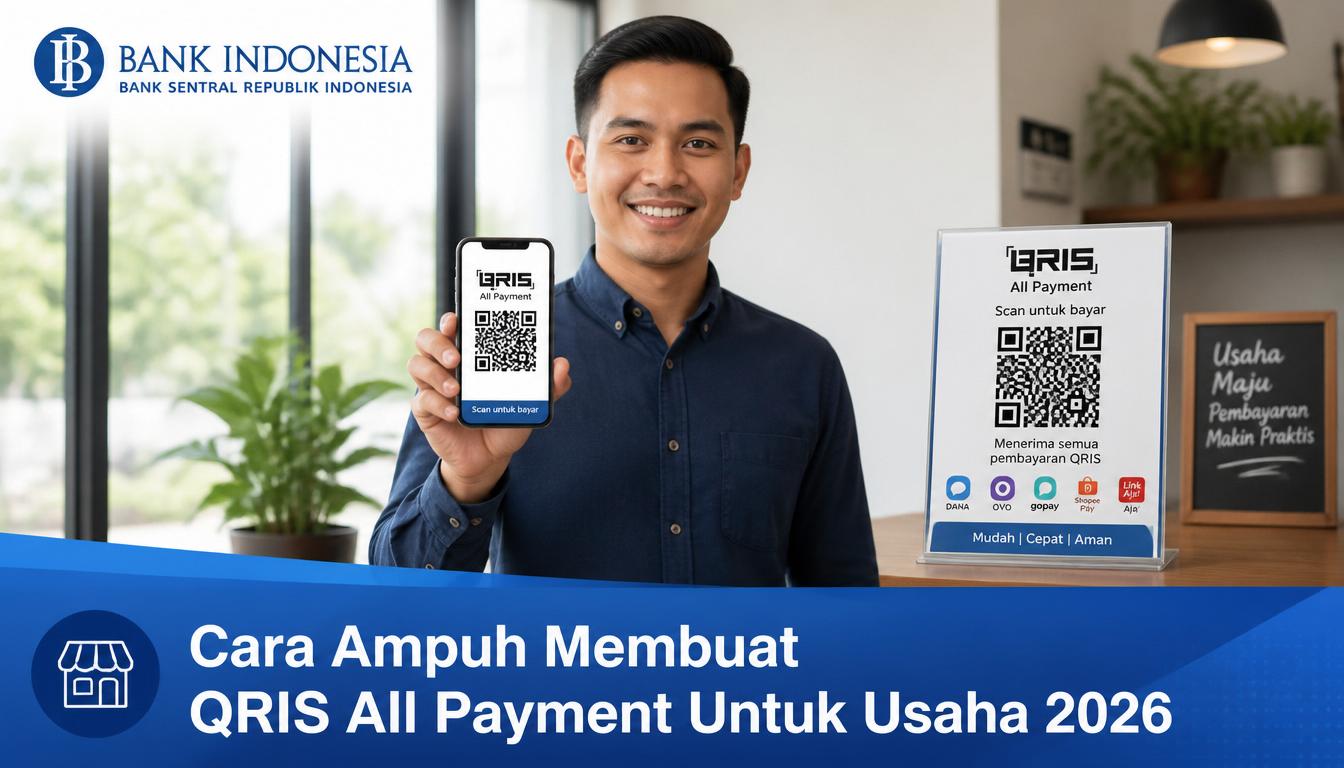 Cara Ampuh Membuat QRIS All Payment Untuk Usaha 2026 (2)