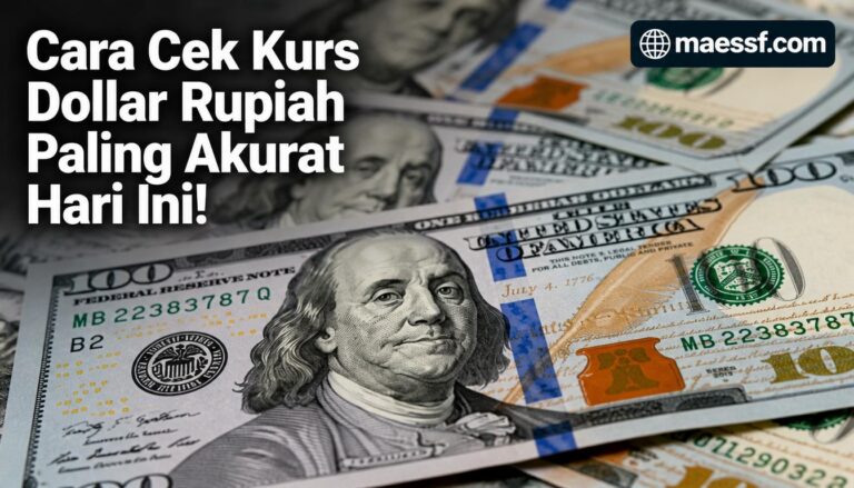 Cara Cek Kurs Dollar Rupiah Paling Akurat Hari Ini