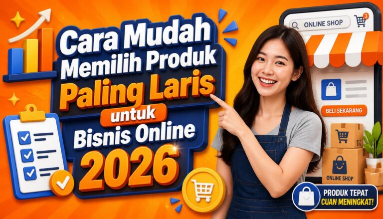 Cara Mudah Memilih Produk Paling Laris untuk Bisnis Online