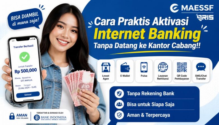 Cara Praktis Aktivasi Internet Banking Tanpa Datang ke Kantor Cabang