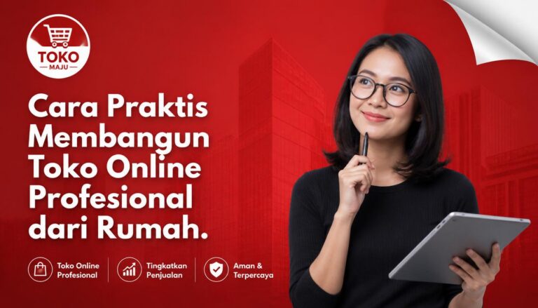 Cara Praktis Membangun Toko Online Profesional dari Rumah