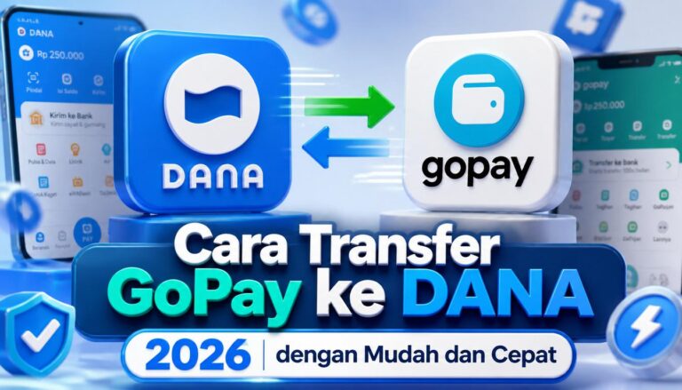 Cara Transfer GoPay ke DANA 2026 dengan Mudah dan Cepat
