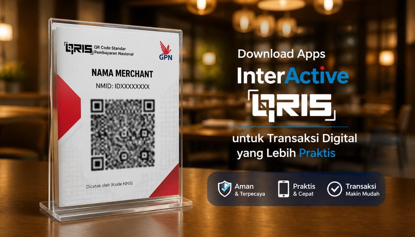 Download Apps InterActive QRIS untuk Transaksi Digital yang Lebih Praktis
