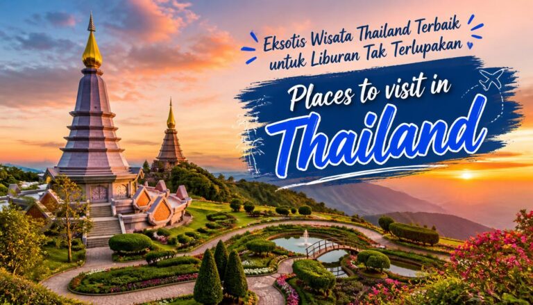 Eksotis Wisata Thailand Terbaik untuk Liburan Tak Terlupakan