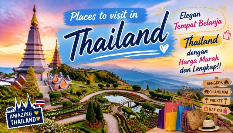 Elegan Tempat Belanja Thailand dengan Harga Murah dan Lengkap
