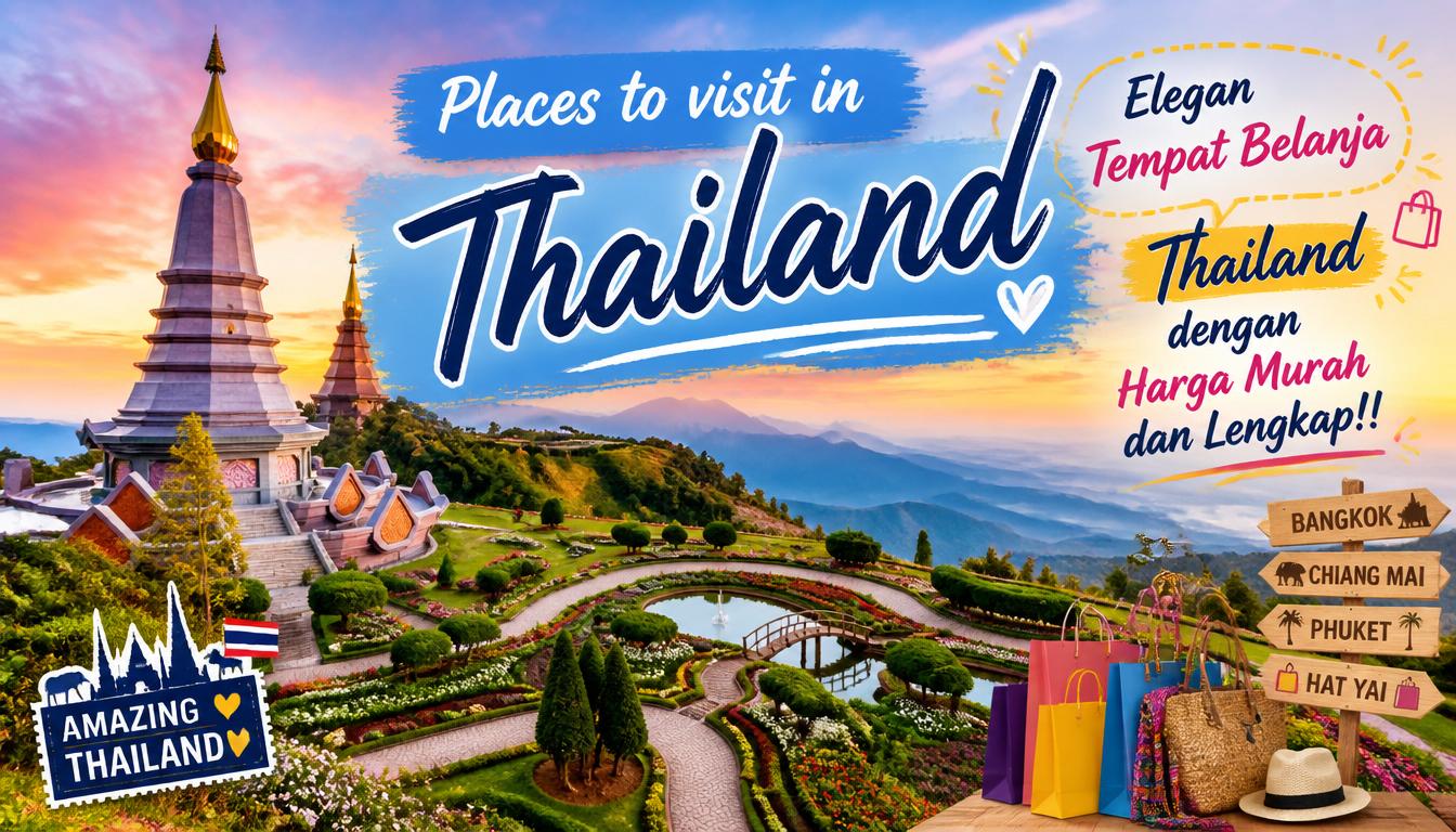 Elegan Tempat Belanja Thailand dengan Harga Murah dan Lengkap