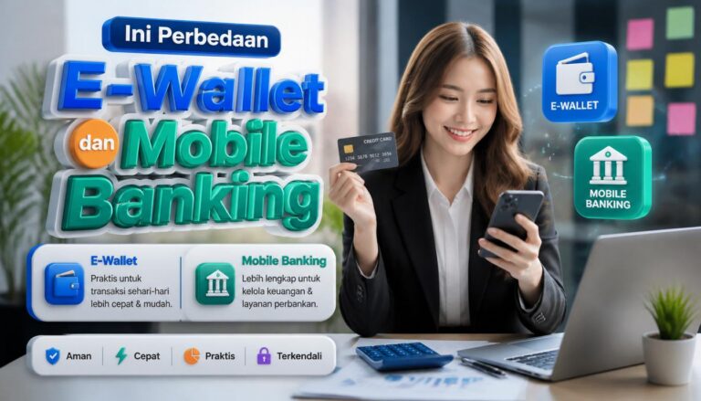 Ini Perbedaan E Wallet dan Mobile Banking