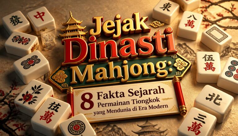 Jejak Dinasti Mahjong 8 Fakta Sejarah Permainan Tiongkok yang Mendunia di Era Modern