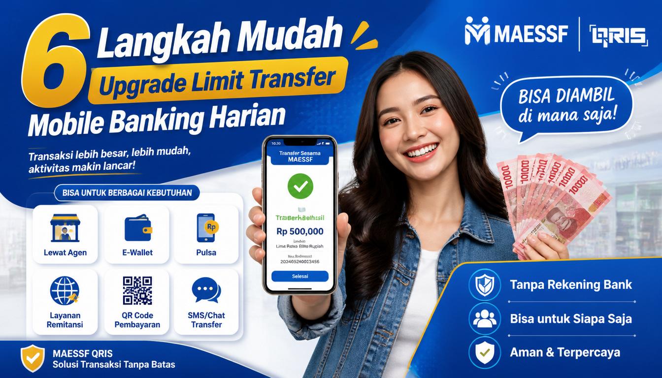 Langkah Mudah Upgrade Limit Transfer Mobile Banking Harian