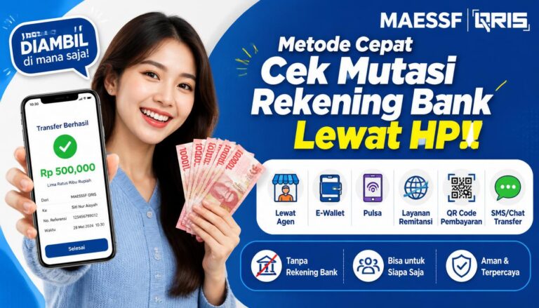 Metode Cepat Cek Mutasi Rekening Bank Lewat HP