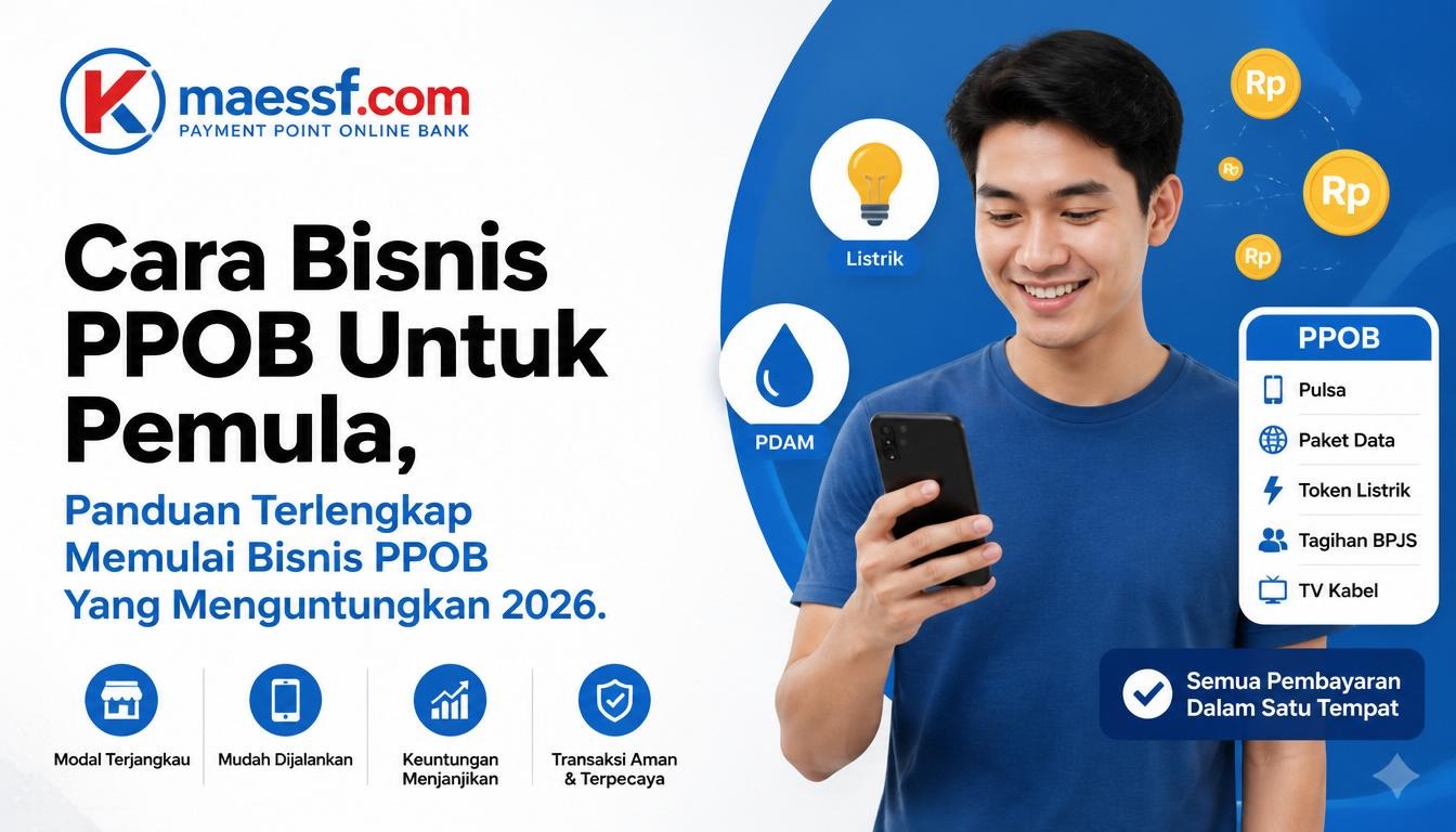 Panduan Terlengkap Memulai Bisnis PPOB Yang Menguntungkan
