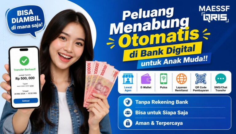 Peluang Menabung Otomatis di Bank Digital untuk Anak Muda
