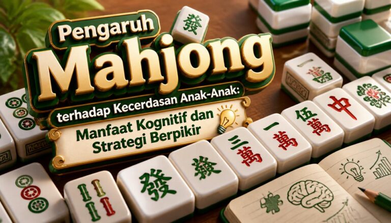 Pengaruh Mahjong terhadap Kecerdasan Anak Anak Manfaat Kognitif dan Strategi Berpikir