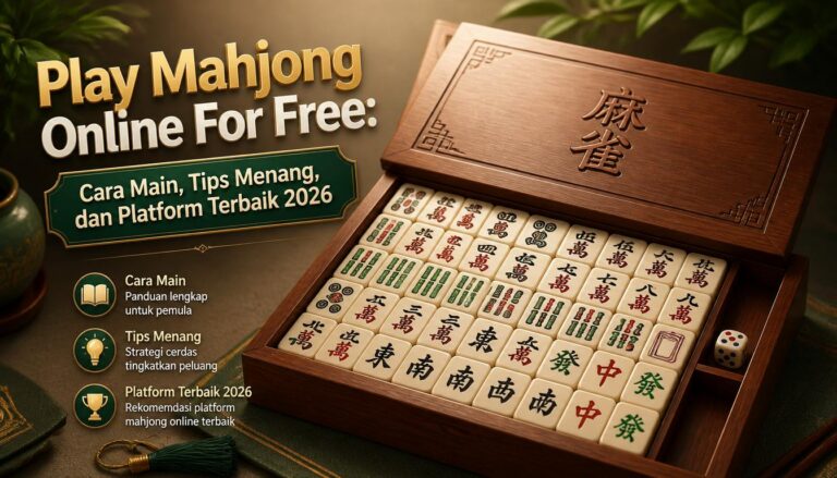 Play Mahjong Online For Free Cara Main, Tips Menang, dan Platform Terbaik