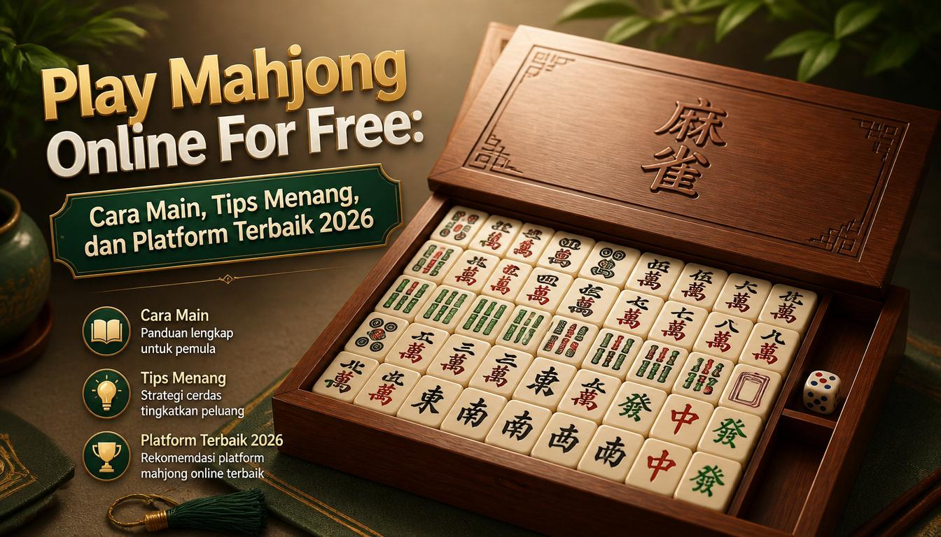 Play Mahjong Online For Free Cara Main, Tips Menang, dan Platform Terbaik
