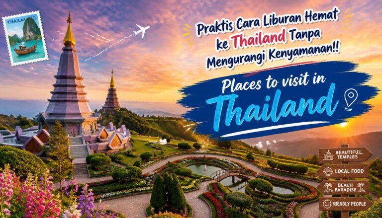 Praktis Cara Liburan Hemat ke Thailand Tanpa Mengurangi Kenyamanan