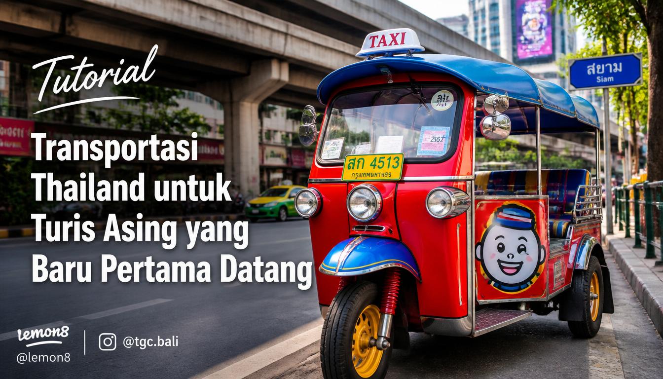 Transportasi Thailand untuk Turis Asing yang Baru Pertama Datang