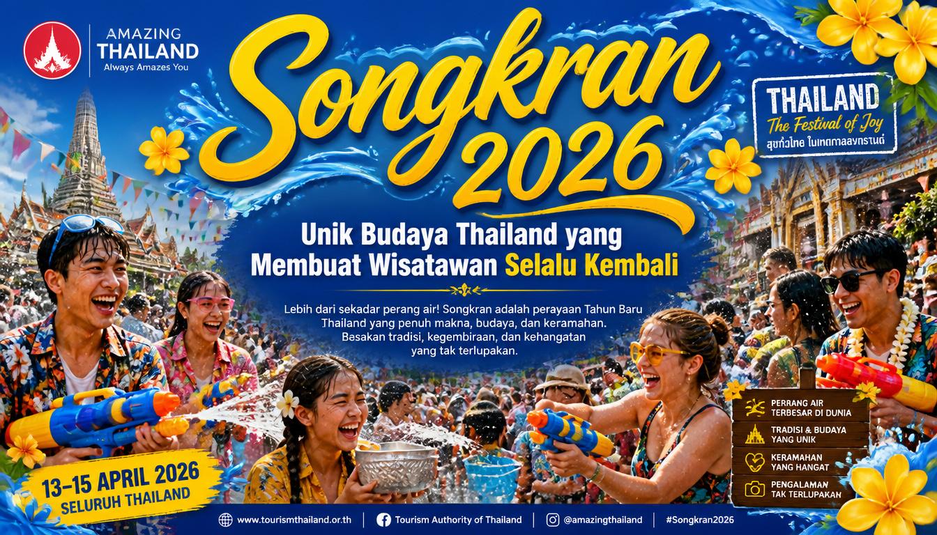 Unik Budaya Thailand yang Membuat Wisatawan Selalu Kembali