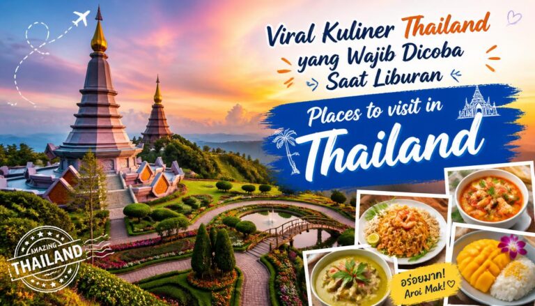 Viral Kuliner Thailand yang Wajib Dicoba Saat Liburan