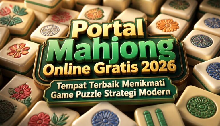 Portal Mahjong Online Gratis 2026 Tempat Terbaik Menikmati Game Puzzle Strategi Modern