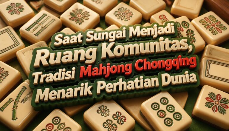 Saat Sungai Menjadi Ruang Komunitas, Tradisi Mahjong Chongqing Menarik Perhatian Dunia