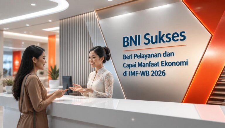BNI Sukses Beri Pelayanan dan Capai Manfaat Ekonomi di IMF WB