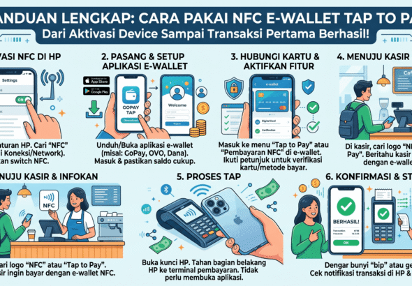 Ilustrasi: Cara Pakai NFC E-Wallet Tap to Pay: Dari Aktivasi sampai Transaksi Pertama Berhasil