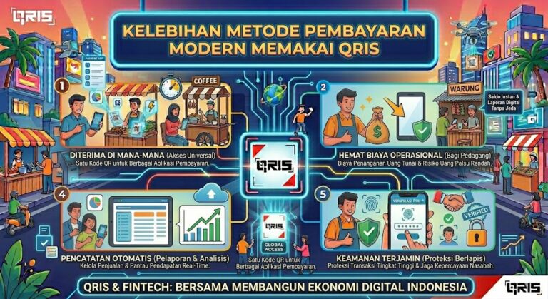 Kelebihan Metode Pembayaran Modern Memakai QRIS