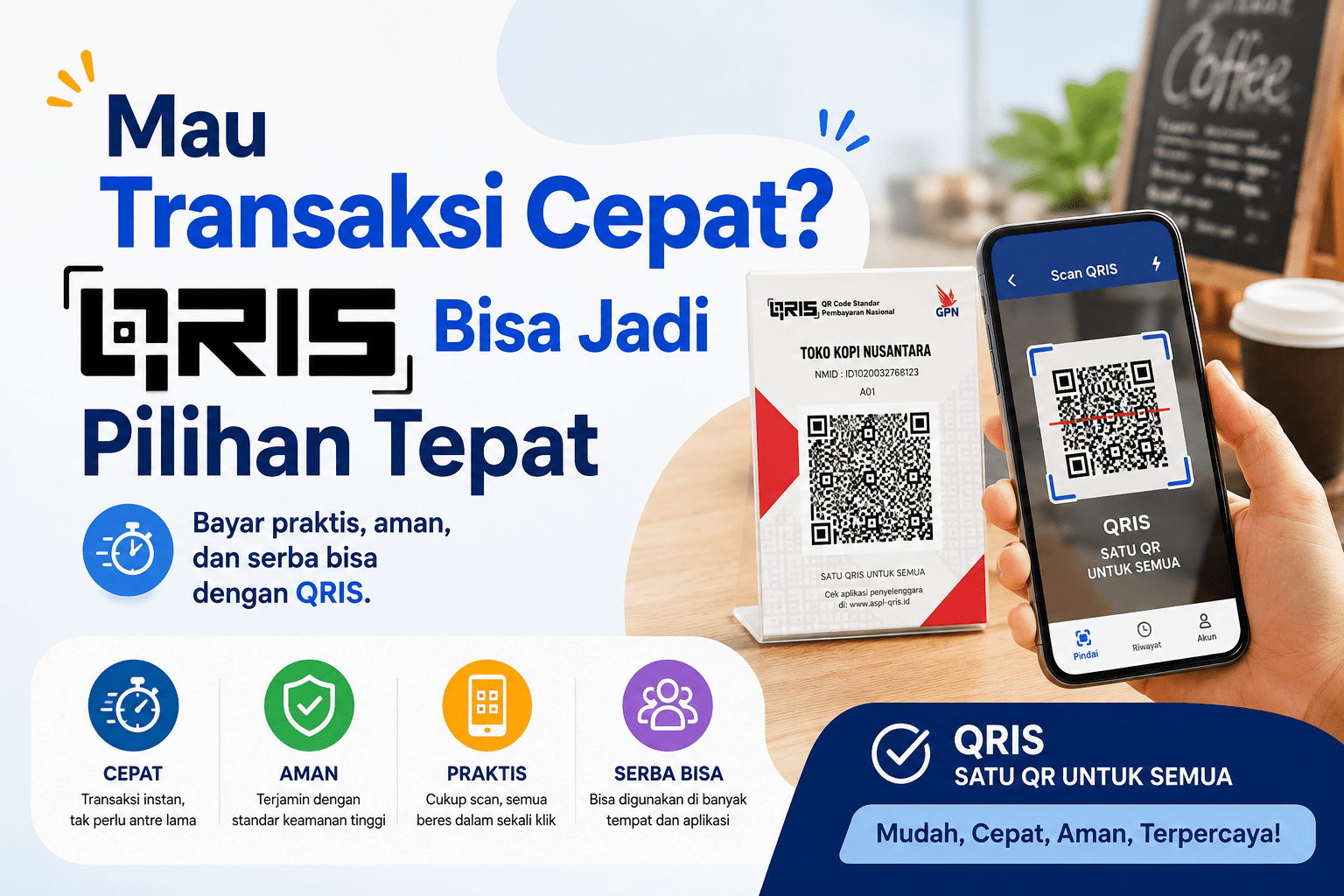 Mau Transaksi Cepat