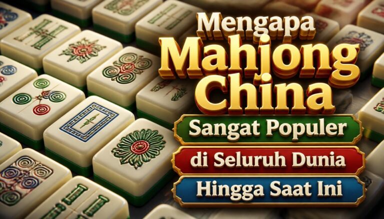 Mengapa Mahjong China Sangat Populer di Seluruh Dunia Hingga Saat Ini