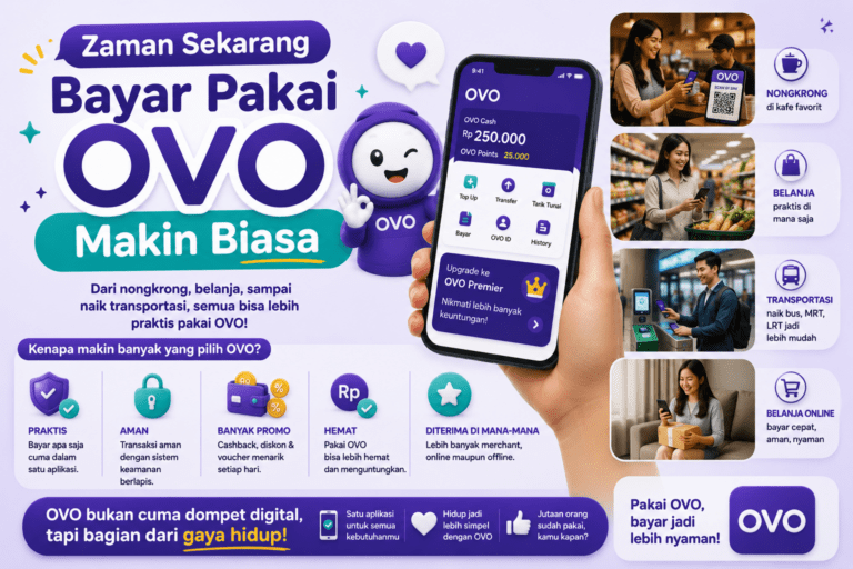 Zaman Sekarang Bayar Pakai OVO Makin Biasa